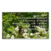 ヨセミテのカリフォルニアの姉妹蝶 マグネット名刺 (正面)