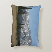 ヨセミテのシエラネバダ山脈 アクセントクッション (裏面(縦))