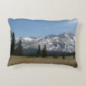 ヨセミテのシエラネバダ山脈 アクセントクッション (裏面)