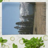 ヨセミテのシエラネバダ山脈 キッチンタオル (折り畳み)