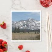 ヨセミテのシエラネバダ山脈 スタンダードランチョンナプキン (インサイチュ)