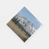 ヨセミテのシエラネバダ山脈 スタンダードランチョンナプキン (角)