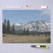 ヨセミテのシエラネバダ山脈 薄葉紙 (クラフト)