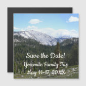 ヨセミテのシエラネバダ山脈II (正面/裏面)