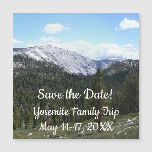 ヨセミテのシエラネバダ山脈II (正面)