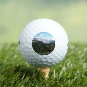 ヨセミテのシエラネバダ山脈II ゴルフボール (インサイチュ 木)