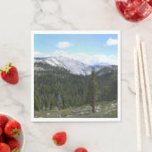 ヨセミテのシエラネバダ山脈II スタンダードランチョンナプキン (インサイチュ)