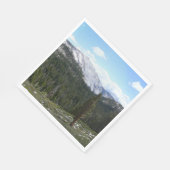 ヨセミテのシエラネバダ山脈II スタンダードランチョンナプキン (角)