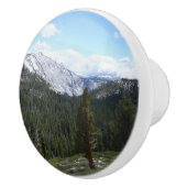 ヨセミテのシエラネバダ山脈II セラミックノブ (右)