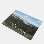 ヨセミテのシエラネバダ山脈II ドアマット (アングル)