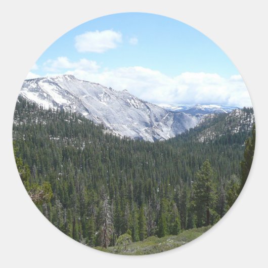 ヨセミテのシエラネバダ山脈II ラウンドシール (正面)
