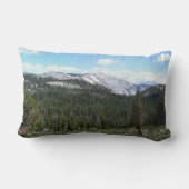 ヨセミテのシエラネバダ山脈II ランバークッション (裏面)