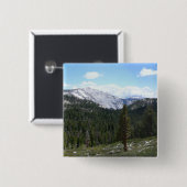 ヨセミテのシエラネバダ山脈II 缶バッジ (正面&裏面)