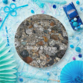 ヨセミテのテナヤ湖の花崗岩の小石 ペーパープレート (パーティー)