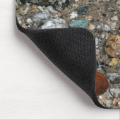 ヨセミテのテナヤ湖の花崗岩の小石 マウスパッド (コーナー)