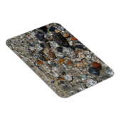 ヨセミテのテナヤ湖の花崗岩の小石 マグネット (右側)