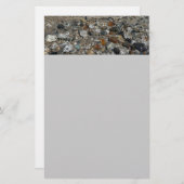 ヨセミテのテナヤ湖の花崗岩の小石 便箋 (正面/裏面)