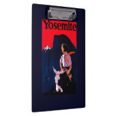ヨセミテのヴィンテージPosterYosemite、カリフォルニア クリップボード (右)