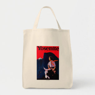 ヨセミテのヴィンテージPosterYosemite、カリフォルニア トートバッグ