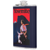 ヨセミテのヴィンテージPosterYosemite、カリフォルニア フラスク (左)