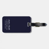 ヨセミテのヴィンテージPosterYosemite、カリフォルニア ラゲッジタグ (裏面横)