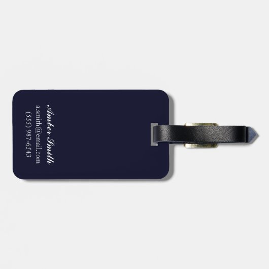 ヨセミテのヴィンテージPosterYosemite、カリフォルニア ラゲッジタグ (裏面横)