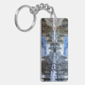 ヨセミテの冬の反射 キーホルダー (正面左)
