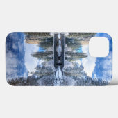 ヨセミテの冬の反射 Case-Mate iPhoneケース (裏面 (横))