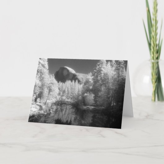 ヨセミテの半分のドーム カード (正面)
