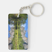 ヨセミテの反射 キーホルダー (裏面)