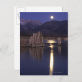 ヨセミテの外のモノレイクの景勝地2 ポストカード (正面/裏面)