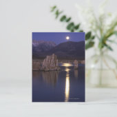 ヨセミテの外のモノレイクの景勝地2 ポストカード (スタンド正面)