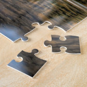 ヨセミテの景色の滝 ジグソーパズル (側面)