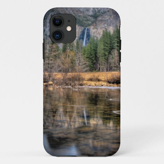 ヨセミテの景色の滝 Case-Mate iPhoneケース (裏面)