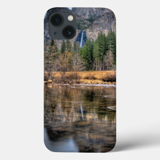 ヨセミテの景色の滝 Case-Mate iPhoneケース (裏面)