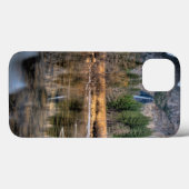 ヨセミテの景色の滝 Case-Mate iPhoneケース (裏面 (横))