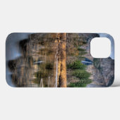 ヨセミテの景色の滝 Case-Mate iPhoneケース (裏面 (横))