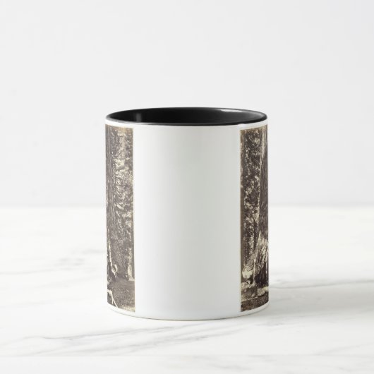 「ヨセミテの本からのハイイログマ巨人の基盤、 マグカップ (中央)