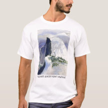 ヨセミテの氷河ポイントHalfdome