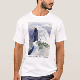 ヨセミテの氷河ポイントHalfdome Tシャツ