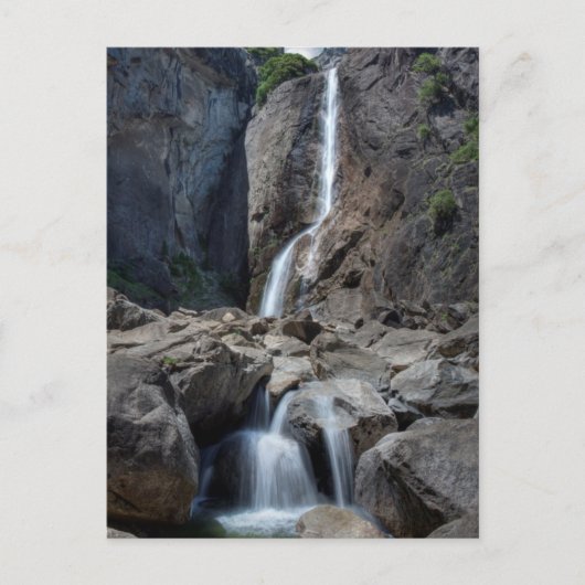 ヨセミテの滝下部 ポストカード (正面)