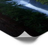 ヨセミテの滝 ポスター (角)