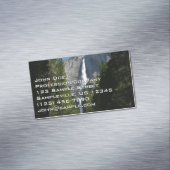 ヨセミテの滝 II - ヨセミテ国立公園 マグネット名刺 (インサイチュ)