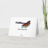 ヨセミテの滝II サンキューカード (裏面)