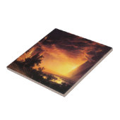 ヨセミテの谷のタイルの日没 タイル (側面)