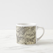 ヨセミテの谷の地形図 エスプレッソカップ (右)