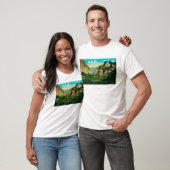 ヨセミテの谷ViewYosemite、カリフォルニア Tシャツ (ユニセックス)