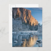 ヨセミテの門 ポストカード (正面/裏面)