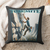 ヨセミテカリフォルニアロック登山 クッション (ブランケット)