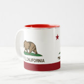 ヨセミテカリフォルニア共和国 ツートーンマグカップ (正面左)